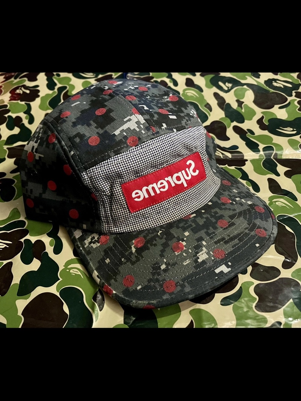 Supreme CDG  Comme des Garçons Camp Cap